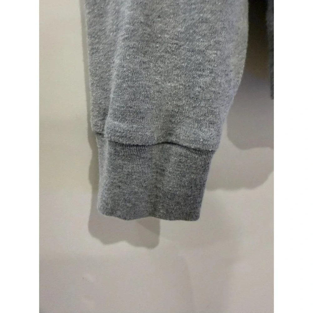 VTG Polo Ralph Lauren Heather Gray Cotton Interlock Turtleneck Pullover Jumper M
